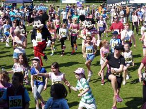 Warm-up at last year's Great Baddow Races